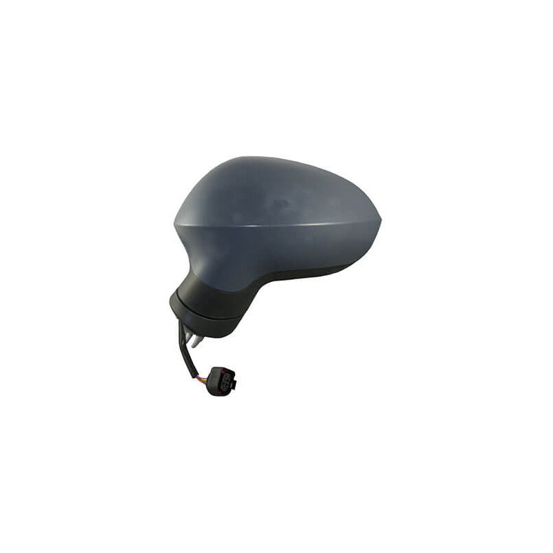 Rétroviseur rabattable électriquement gauche à peindre chauffant Seat Leon 2 phase 2 2009-2012