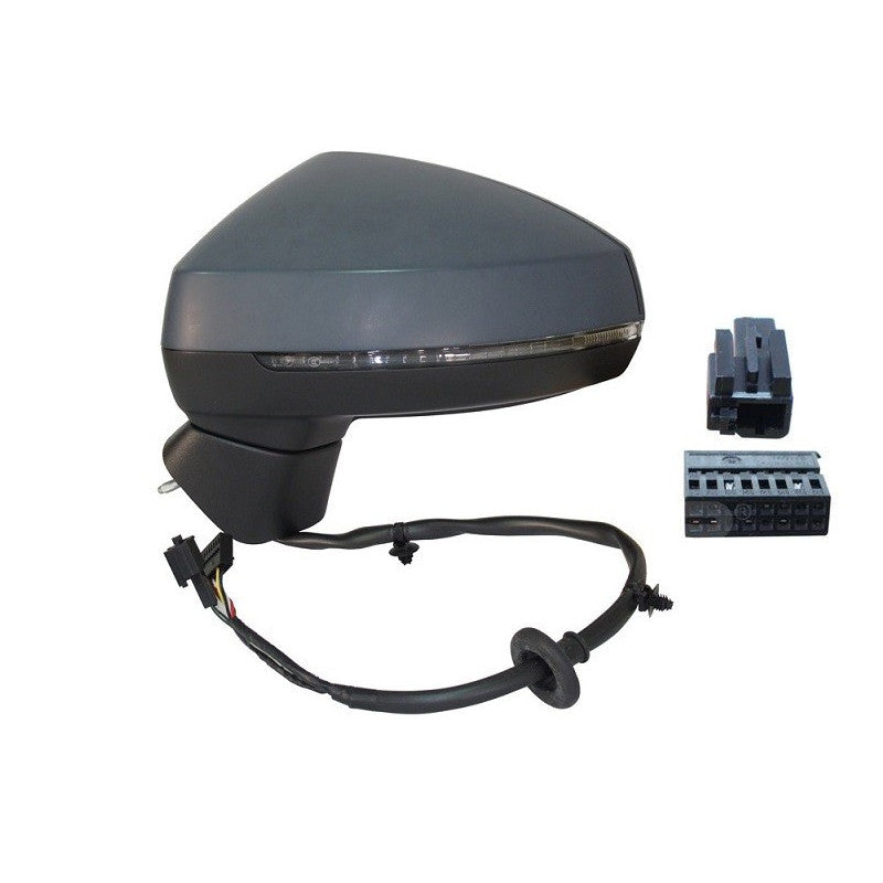 Rétroviseur rabattable électriquement gauche à peindre chauffant side 4 portes Audi A3 8V 2012-2020