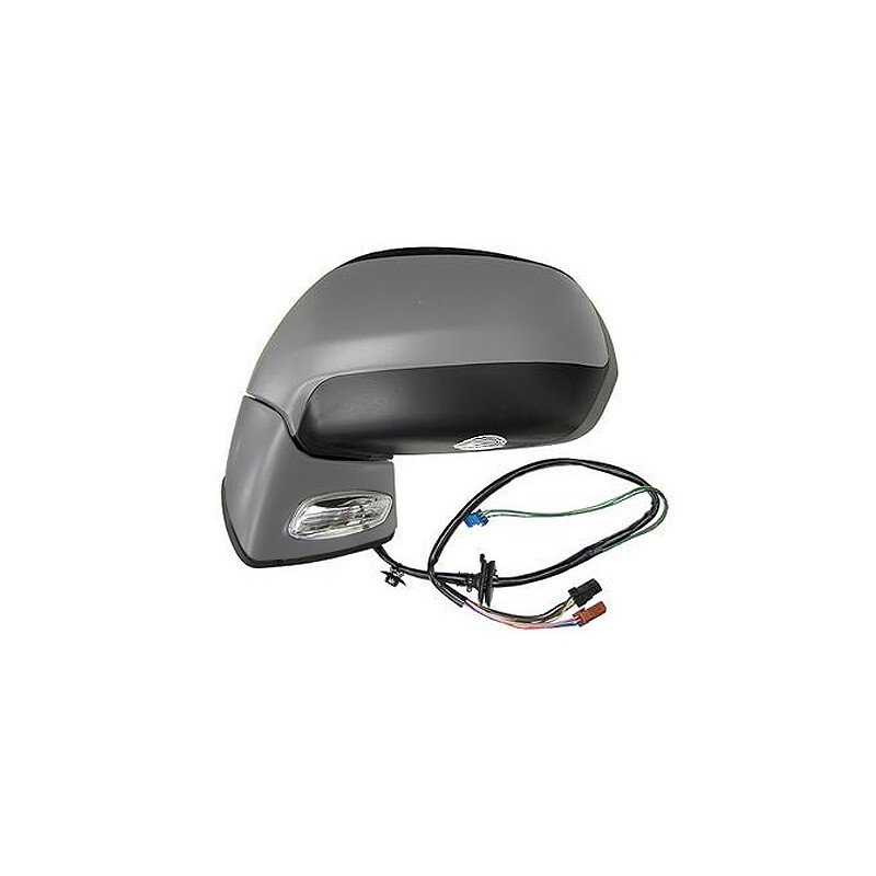Rétroviseur rabattable électriquement gauche à peindre complet courtoisie avec mémoire Citroën C4 Picasso 2007-2013
