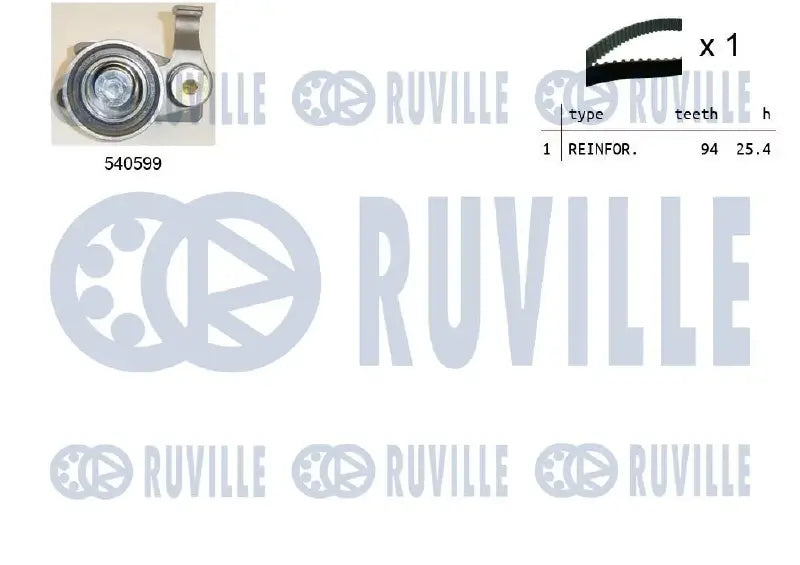 Kit distribution complet pour Toyota Land Cruiser Hardtop, Land Cruiser 80, Land Cruiser