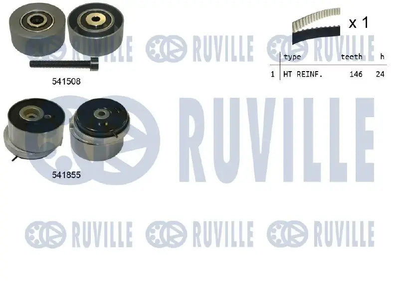 Kit distribution complet pour OPEL Astra H Classic, Astra H / FIAT Stilo