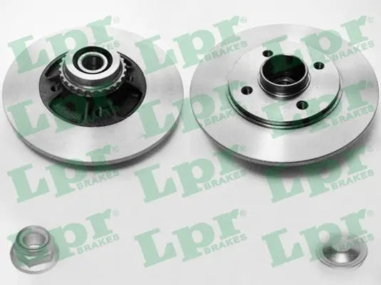 1 disque de frein renault clio ii (bb_ pour Renault Clio II