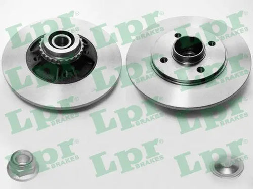 1 disque de frein renault clio ii (bb_ pour Renault Clio II