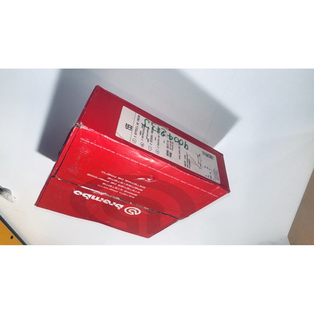 Jeu de 2 disques de frein Brembo 08.4177.10 – VW Golf III, Jetta II, Seat Ibiza, Cordoba, Audi 80 – photo 2
