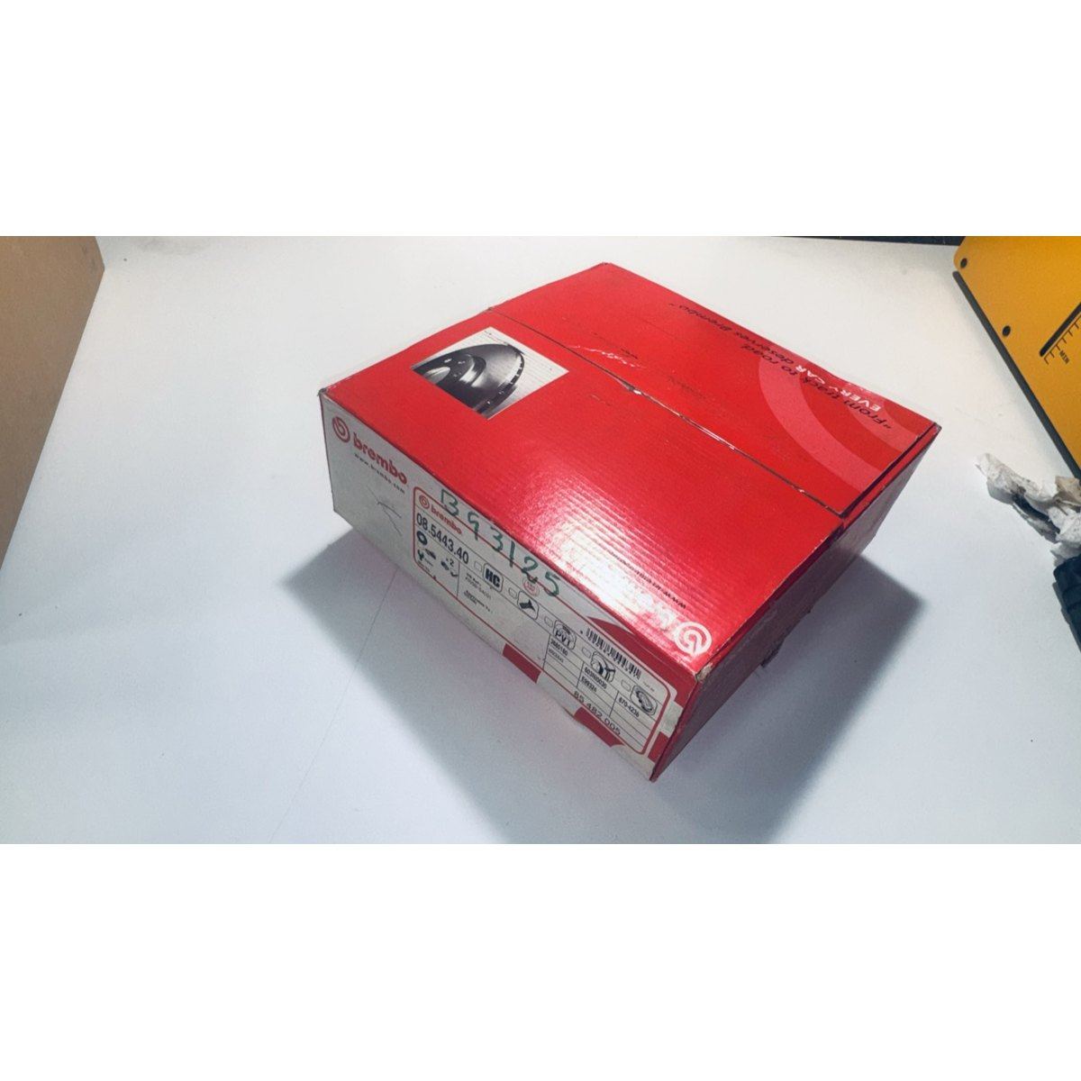 Jeu de 2 disques de frein Brembo 08.5443.40 – Nissan Almera N15, Sunny N14, 100NX – photo 2