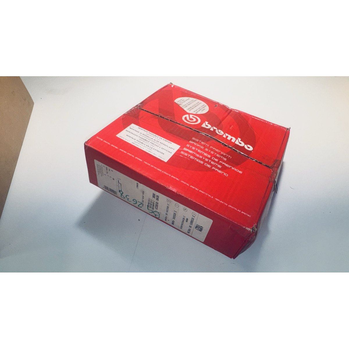 Jeu de 2 disques de frein Brembo 08.5833.25 – Renault Clio I, Clio II, Mégane – photo 2