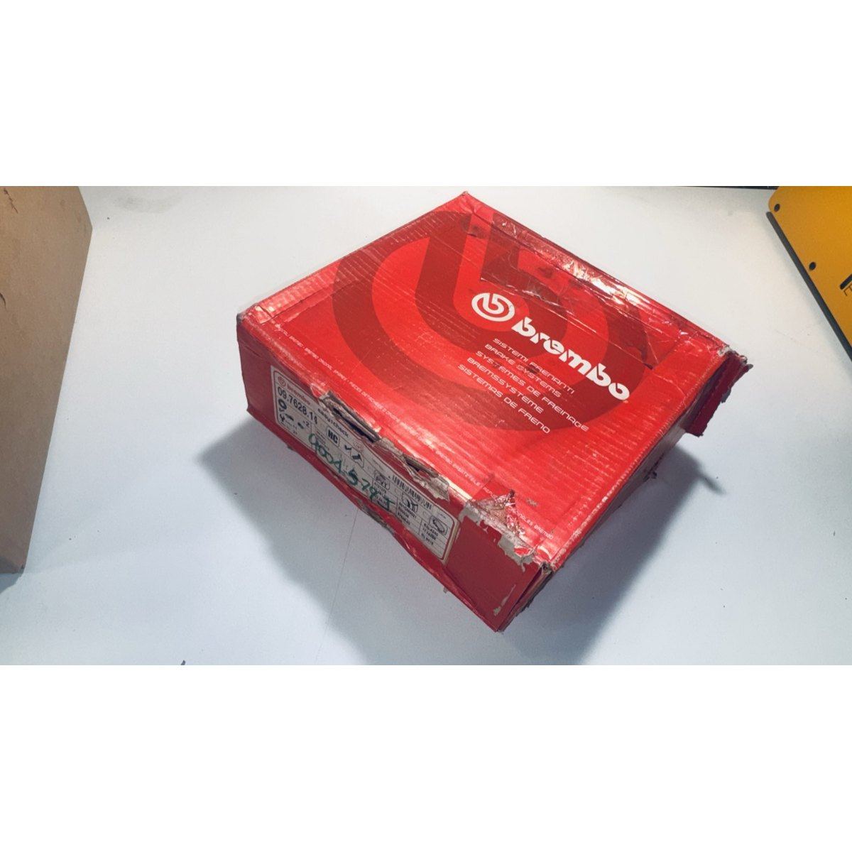 Jeu de 2 disques de frein Brembo 09.7628.14 – Opel Astra G, Zafira A – photo 2