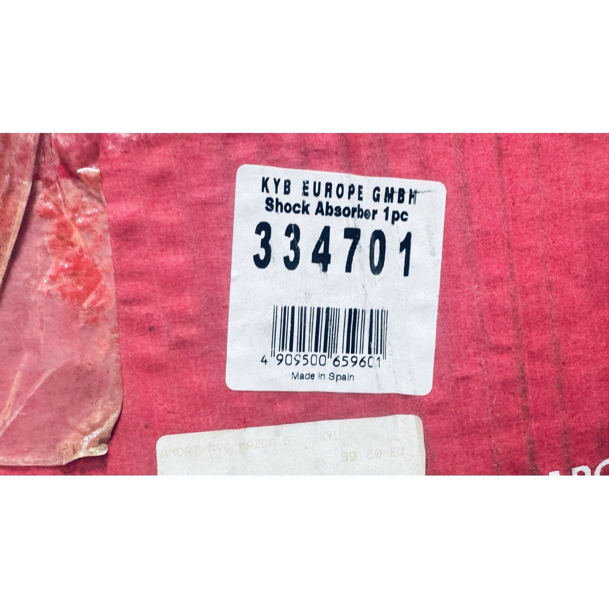 Amortisseur KYB 334701 – Mazda 3, Mazda 5, Ford C-Max