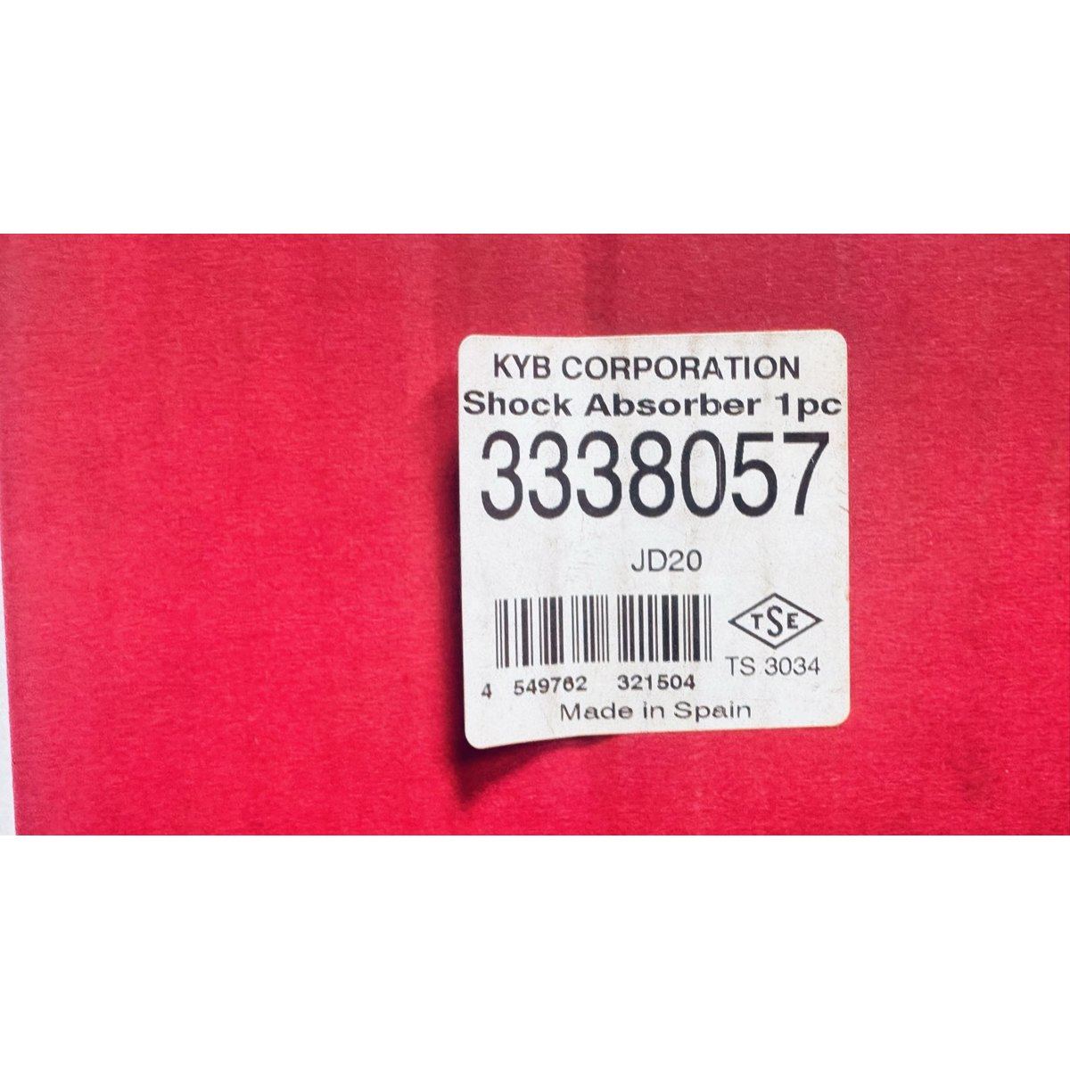 Amortisseur KYB 3338057 – Citroën C4, C3