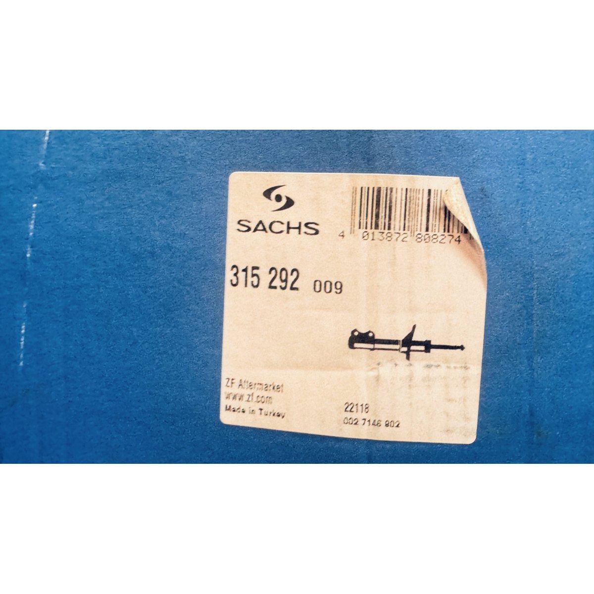 Amortisseur Sachs 315 292 – Mercedes Classe A W169, Classe B W245