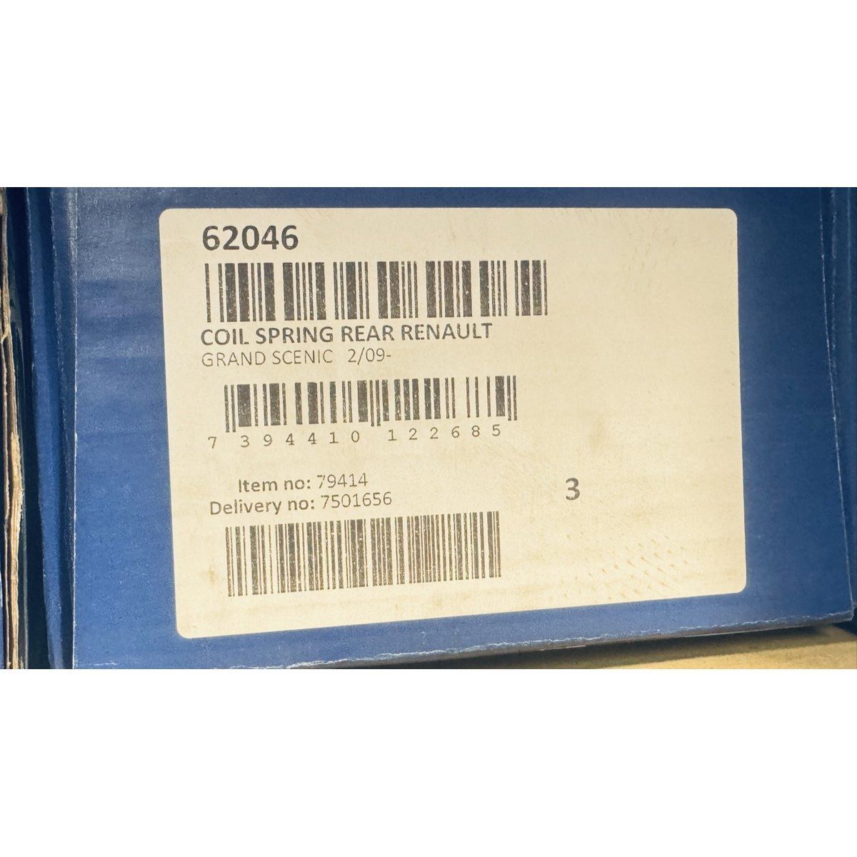 Ressort de suspension Kilen 62046 – Renault Grand Scénic III