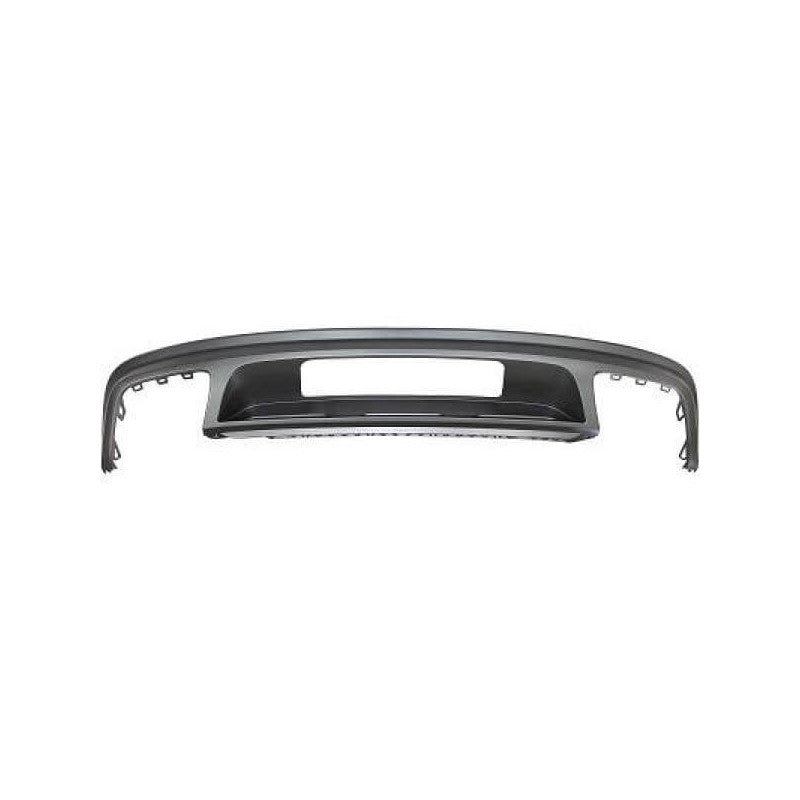 Spoiler de pare-choc arrière à peindre double échappement Volkswagen Tiguan 2 phase 1 2016-2020
