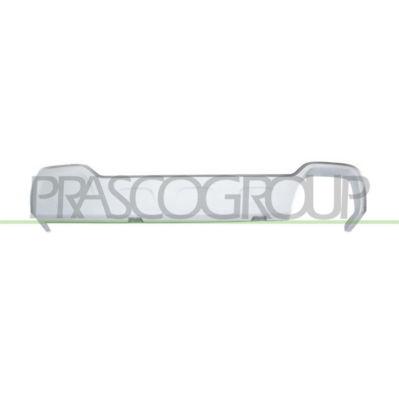 Spoiler de pare-choc arrière gris argent Jeep Renegade phase 1 2014-2018