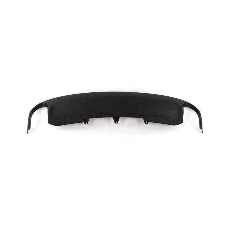Spoiler de pare-choc arrière noir avec double sortie Audi A4 4 B8 phase 1 2008-2011