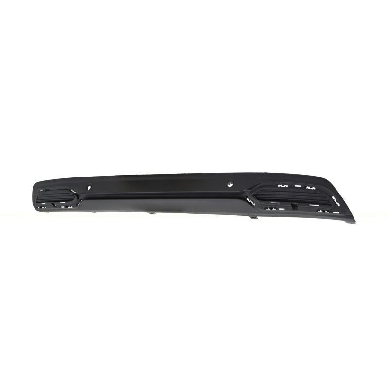 Spoiler de pare-choc arrière noir avec trous radars 4 portes Renault Megane 4 phase 2 2020-2021
