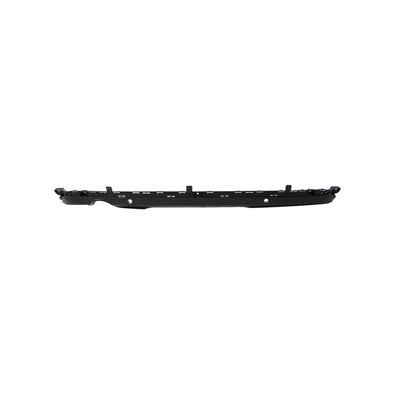 Spoiler de pare-choc arrière noir avec trous radars et moulures Renault Clio 5 phase 1 2019-2023