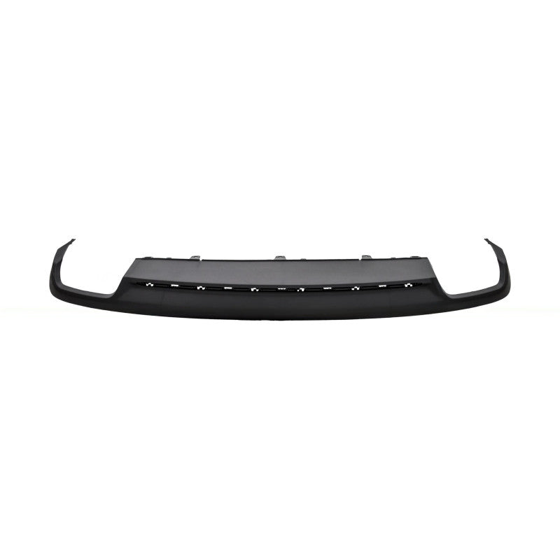 Spoiler de pare-choc arrière noir double sortie Audi A6 4 (4G2-C7-4GC/4G5-C7-4GD) phase 2 2014-2018