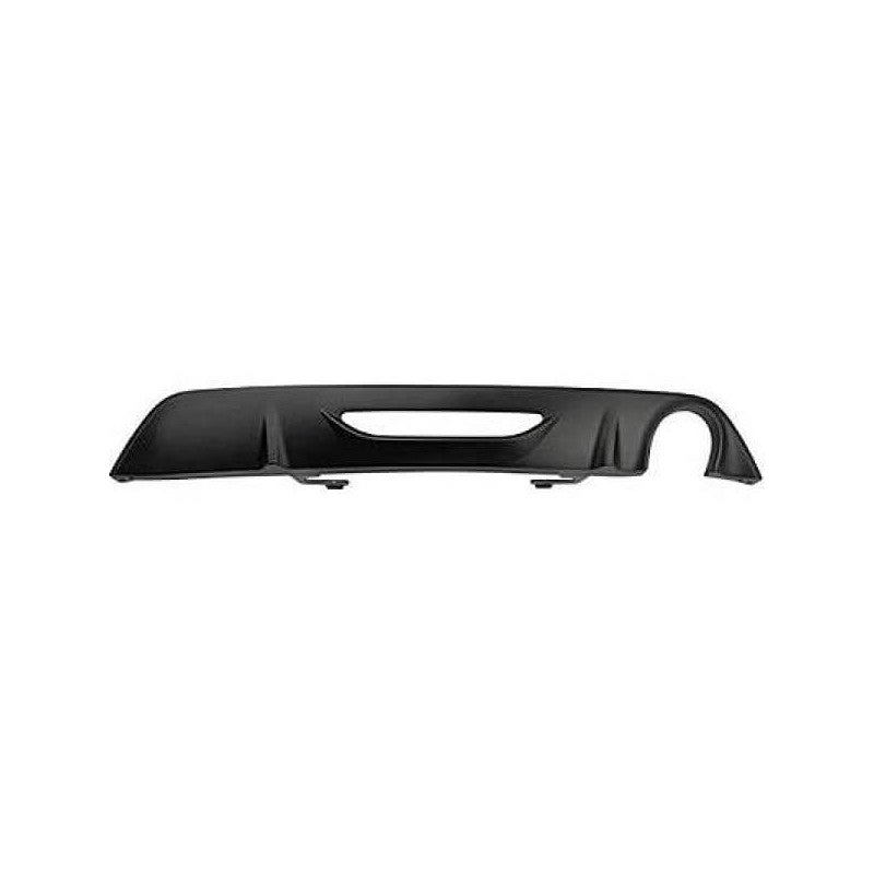 Spoiler de pare-choc arrière noir Peugeot 208 depuis 2019