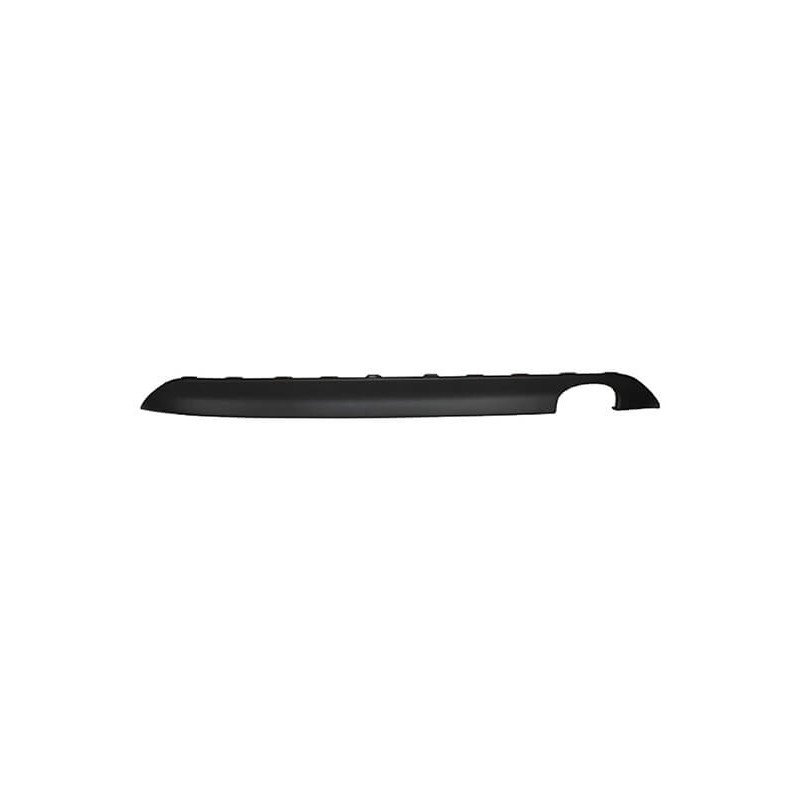 Spoiler de pare-choc arrière noir sortie échappement Peugeot 208 2012-2019