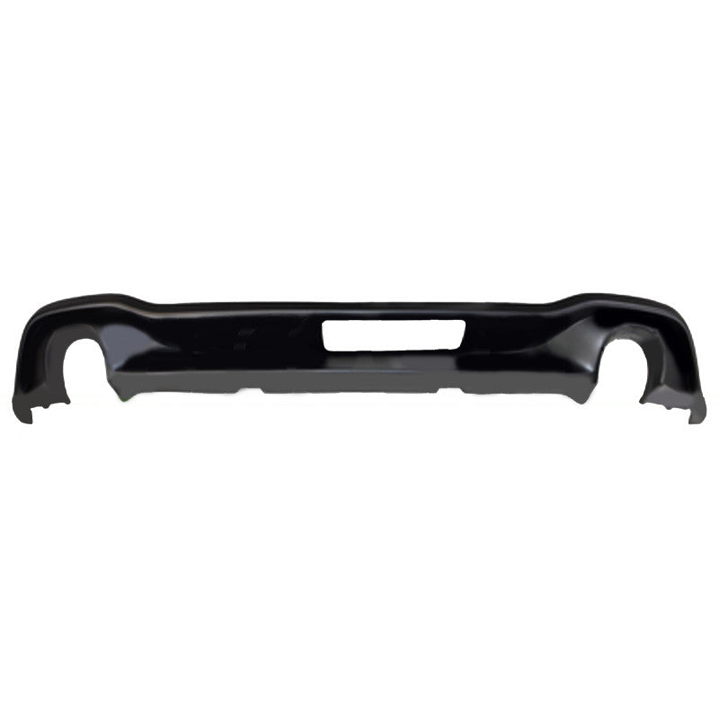 Spoiler de pare-choc arrière noir Volkswagen Golf 8 GTI depuis 2020