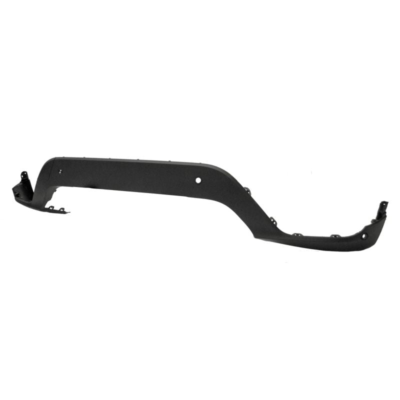 Spoiler de pare-choc avant noir avec trous radars BMW X3 2 F25 phase 2 2014-2017