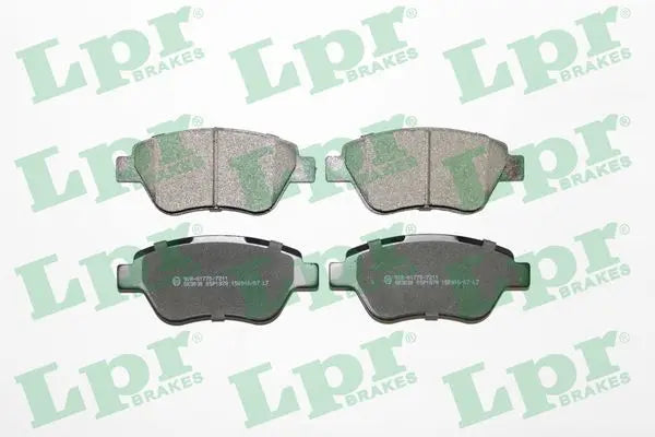Jeu plaquettes frein pour FIAT Doblo, 500 C, Idea / Lancia Musa