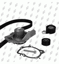 Kit de distribution avec pompe à eau Prodex TB1023WP pour Peugeot 3008 I, 5008, Citroën C5 III, Ford S-Max