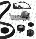 Kit de distribution avec pompe à eau Prodex TB1049WP pour Renault Clio III, Megane II, Scénic II, Modus / Grand Modus