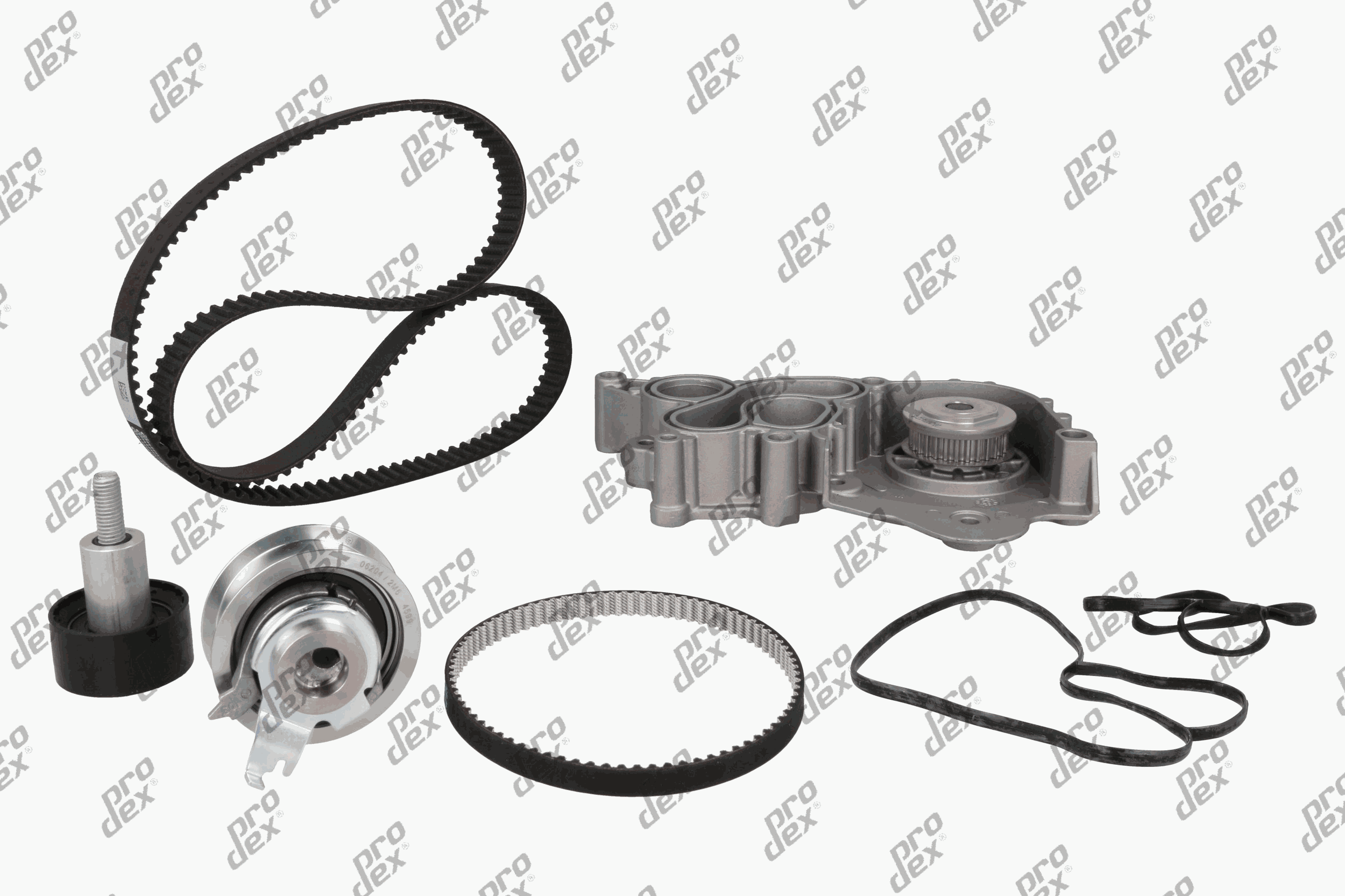 Kit de distribution avec pompe à eau Prodex TB1081WP pour Volkswagen Polo V, Polo VI, T-Roc