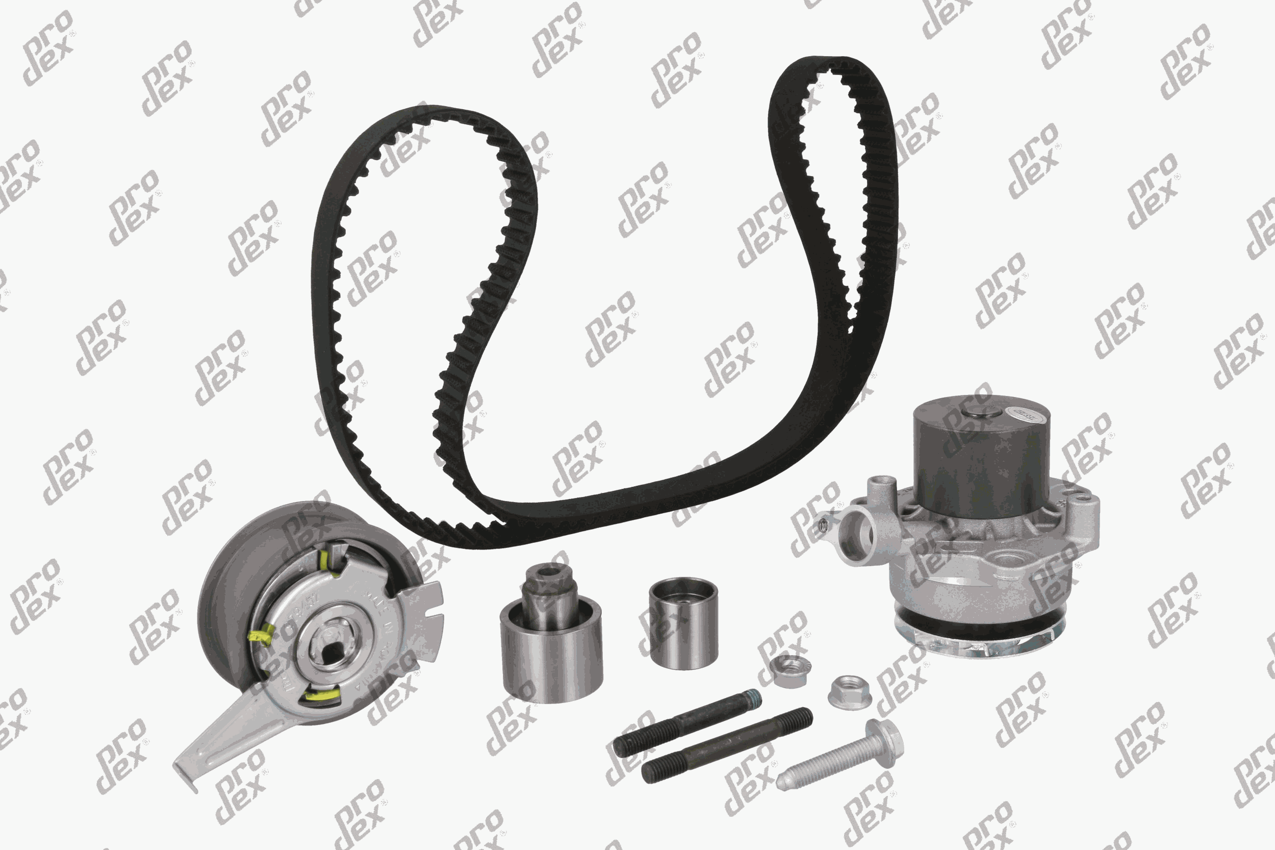 Kit de distribution avec pompe à eau Prodex TB1082WP pour Volkswagen Tiguan, Tiguan Allspace, Audi A3 Sportback, A3