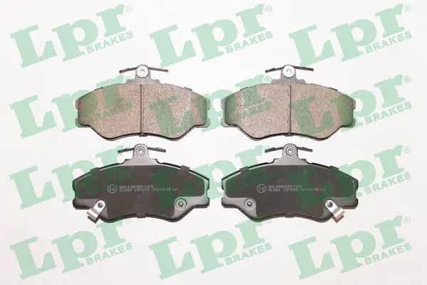 Jeu plaquettes frein pour Hyundai H100, Porter, H-1 / Starex