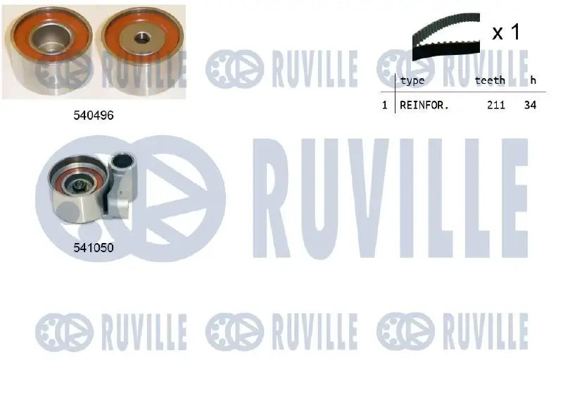 Kit distribution complet pour Toyota Land Cruiser 100, Land Cruiser 200 / Lexus SC, LS, GS