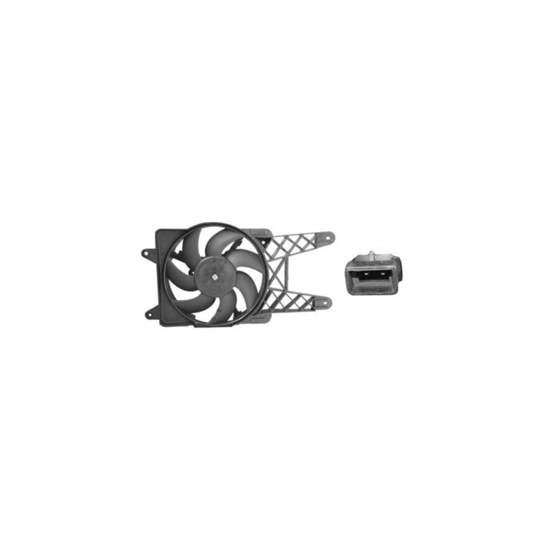 Ventilateur et cadre avant 1.1 MPI Fiat Seicento 1998-2010