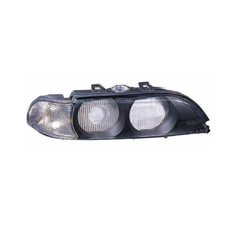 Verre de phare avant droit blanc BMW Série 5 E39 phase 1 1995-2000
