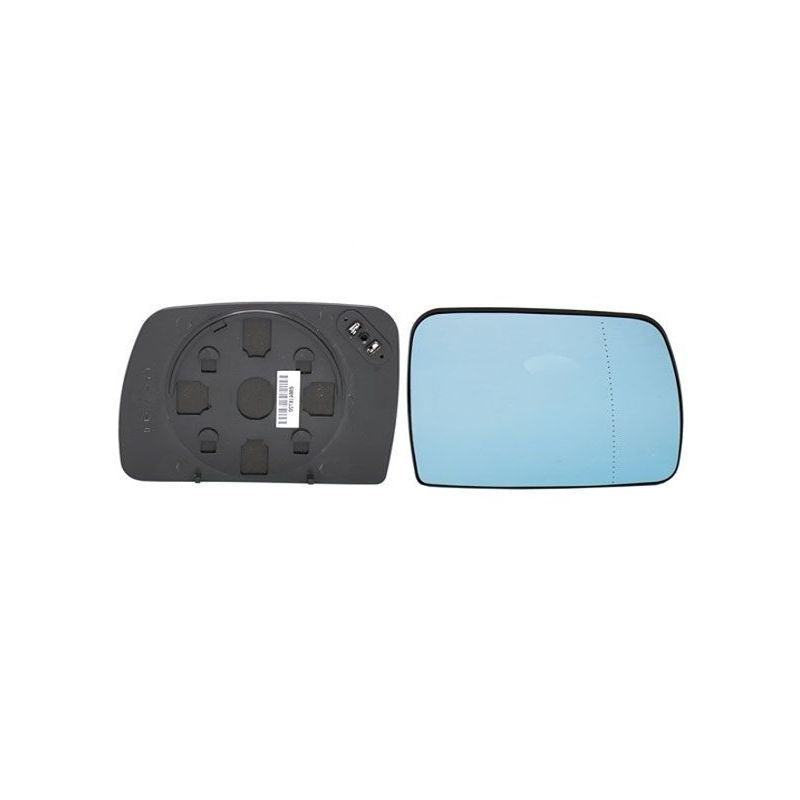 Verre de rétroviseur droit chauffant asphérique bleu BMW X5 1 E53 2000-2007