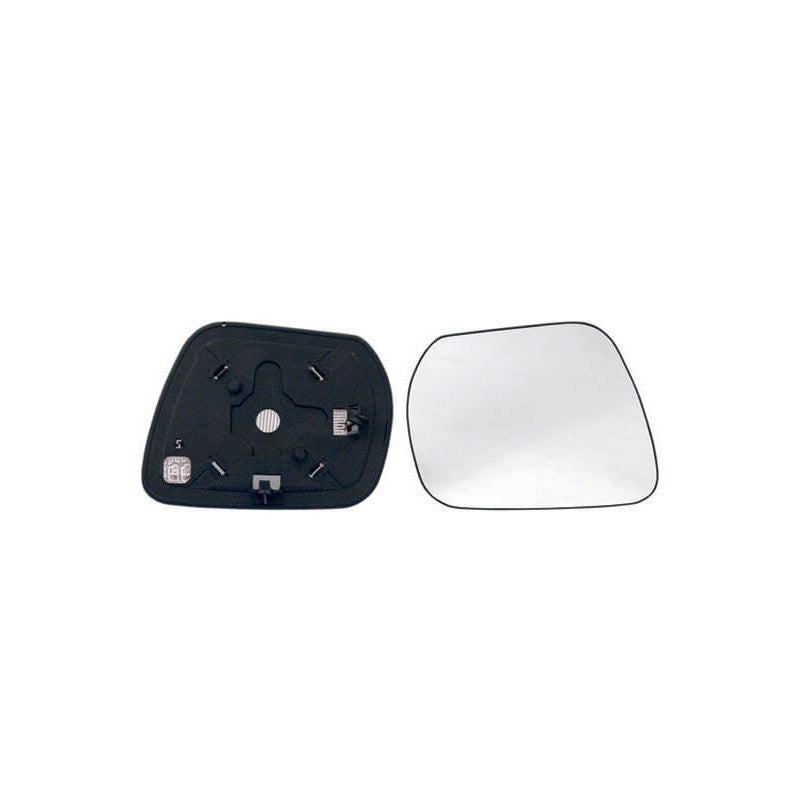 Verre de rétroviseur droit chauffant avec support Suzuki Grand Vitara 2 phase 1 2005-2009