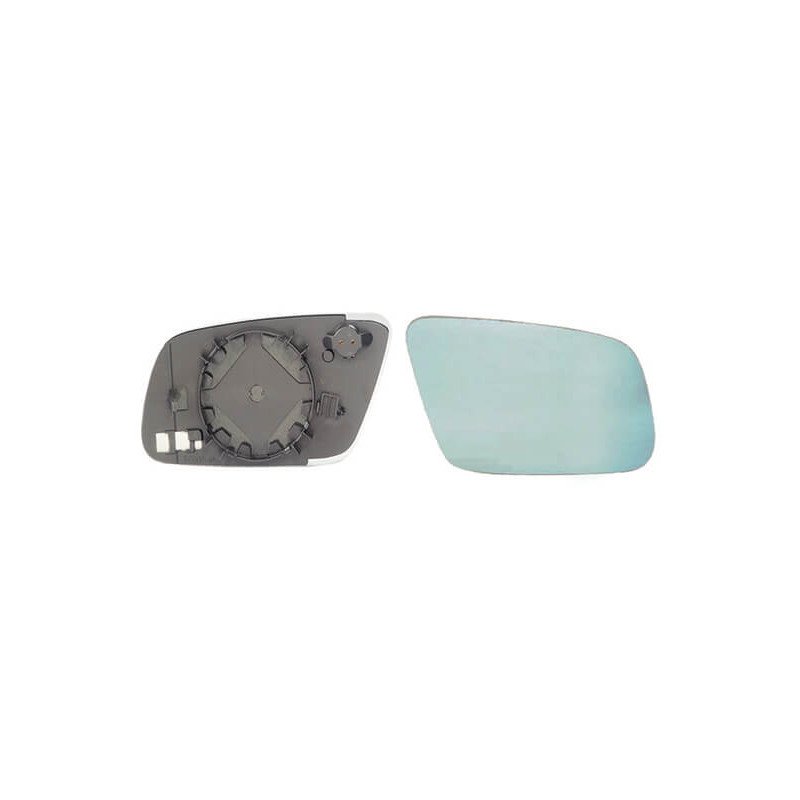 Verre de rétroviseur droit chauffant bleu Audi A3 8L1 phase 2 2000-2003