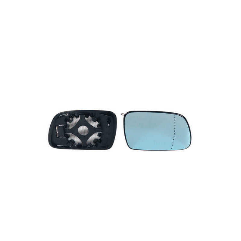 Verre de rétroviseur droit chauffant bleu Citroën Xsara phase 2 2002-2005