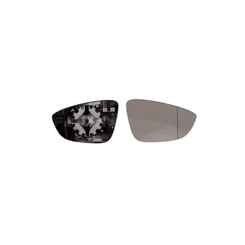 Verre de rétroviseur droit chauffant convexe Volkswagen Passat B7 2010-2014