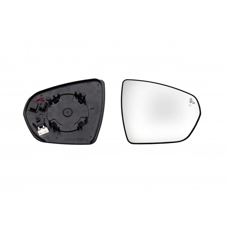 Verre de rétroviseur droit chauffant side assist Citroën C5 Aircross depuis 2018