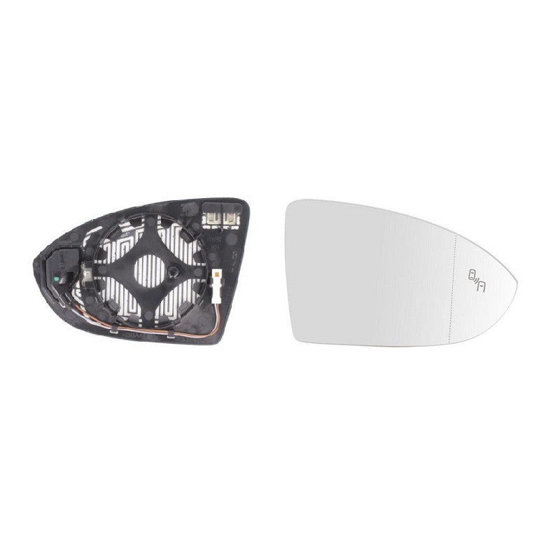 Verre de rétroviseur droit chauffant side Volkswagen Touran 3 depuis 2015
