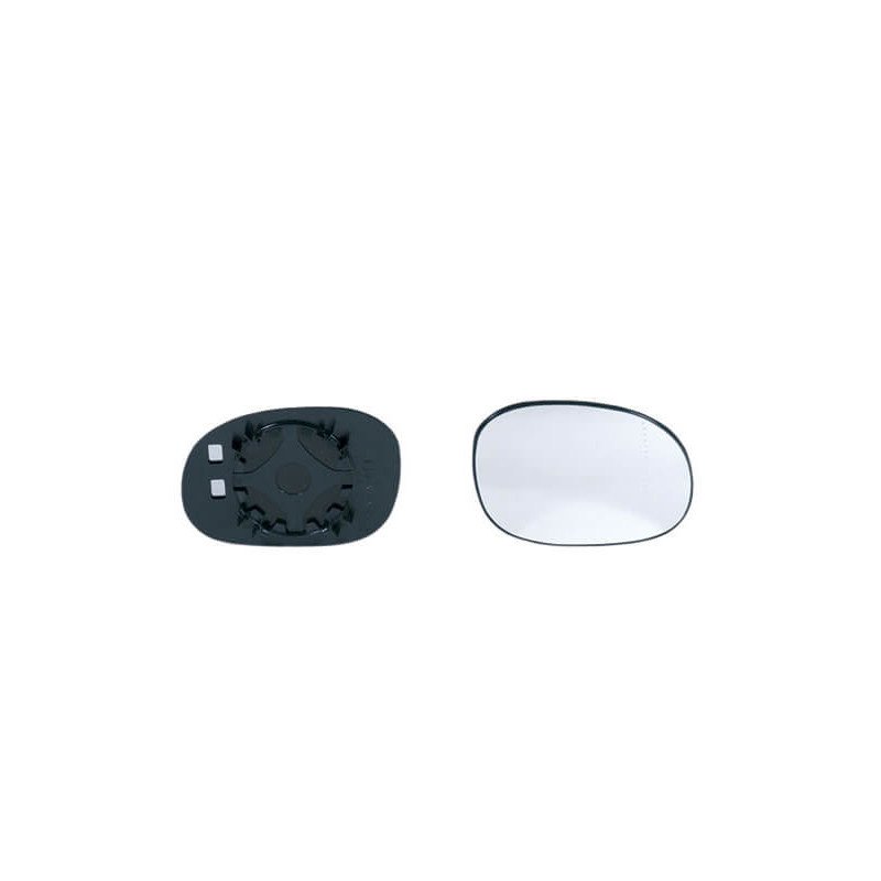 Verre de rétroviseur droit Citroën C2 depuis 2003
