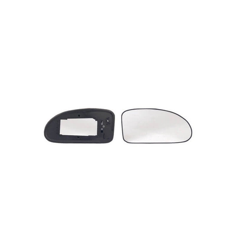 Verre de rétroviseur droit convexe support rectangulaire Ford Focus 1998-2004