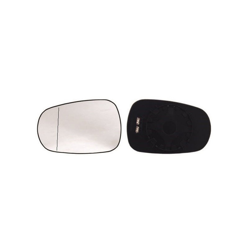 Verre de rétroviseur droit ou gauche asphérique chauffant Dacia Logan 2005-2008