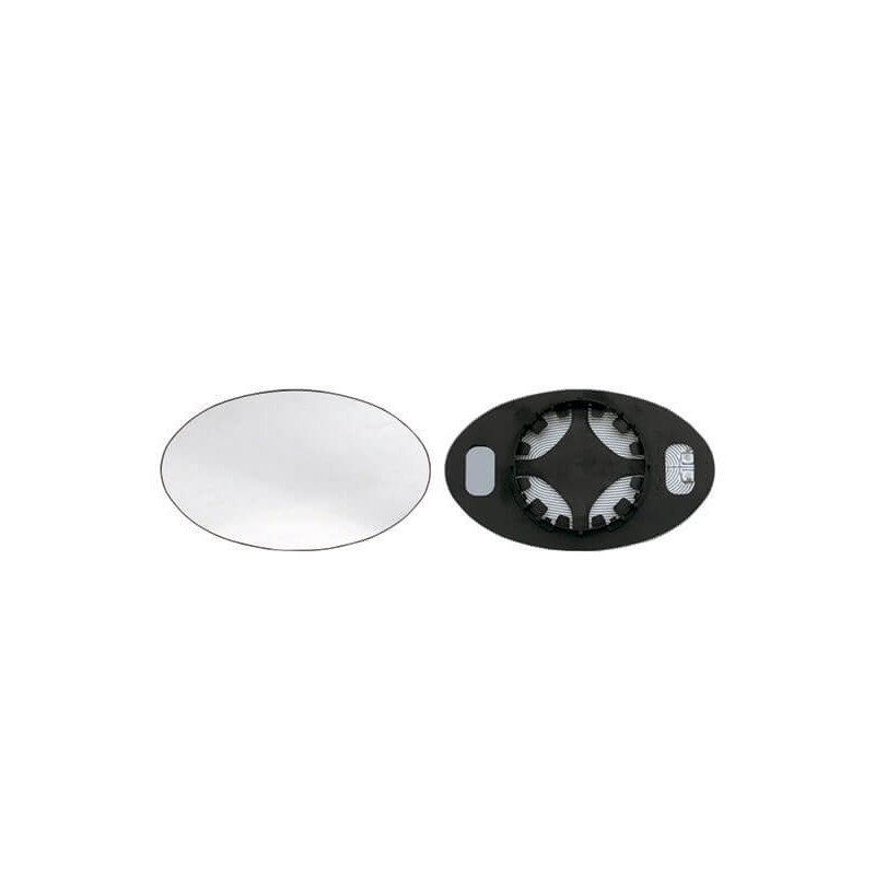 Verre de rétroviseur droit ou gauche chauffant Mini One / Cooper R50/R53 2001-2006