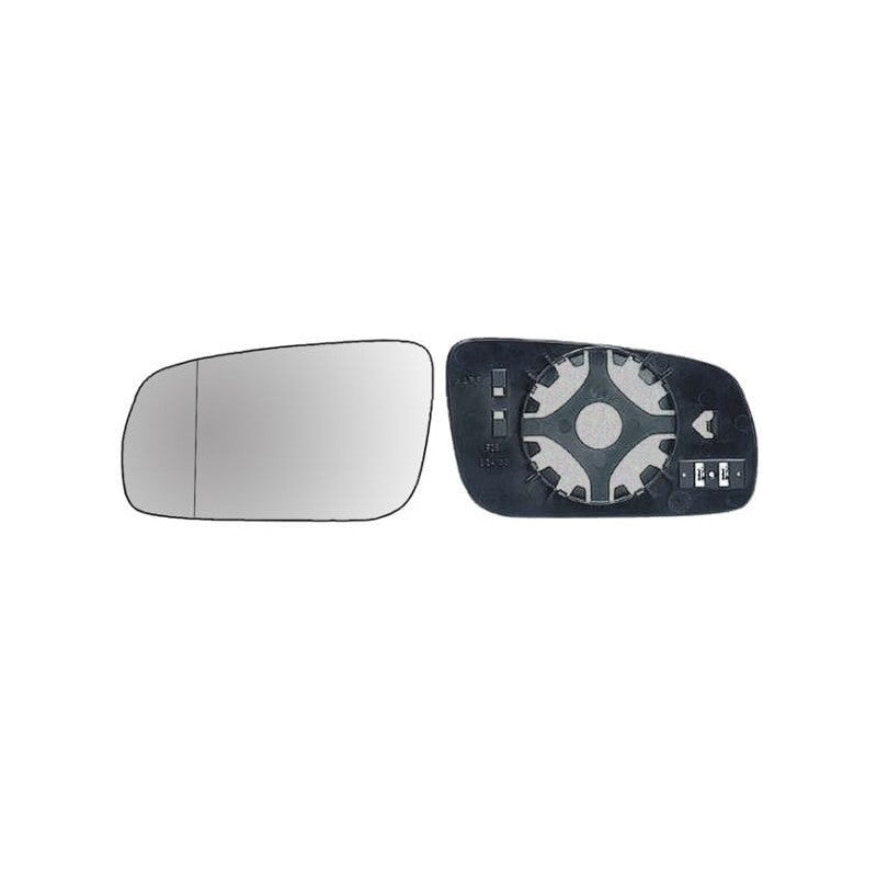 Verre de rétroviseur gauche asphérique chauffant grand modèle Seat Leon 1 2000-2003