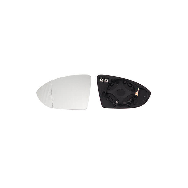 Verre de rétroviseur gauche asphérique chauffant Volkswagen Golf Sportsvan depuis 2014
