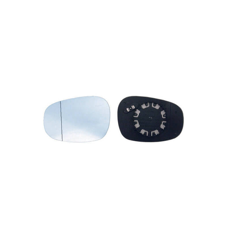 Verre de rétroviseur gauche bleu chauffant asphérique BMW Série 1 E81-E87-E82-E88 2011-2012