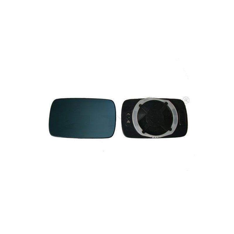 Verre de rétroviseur gauche bleu chauffant BMW Serie 3 E30 1982-1988