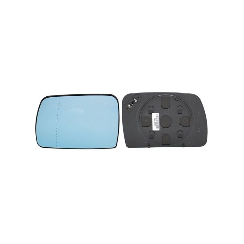 Verre de rétroviseur gauche chauffant asphérique bleu BMW X5 1 E53 2000-2007